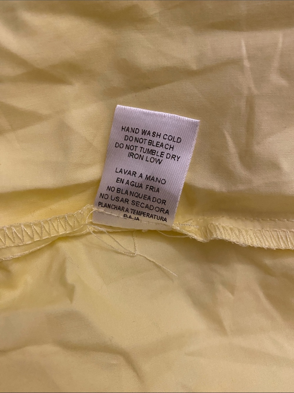 New, Rivir Yellow Ruffle High-Low Button Shirt Dress - Picture 12 of 14